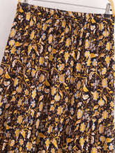 Load image into Gallery viewer, Floral Printed ,Beach Bohemian Skirt ,Boho Maxi Skirts