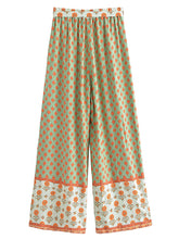 Load image into Gallery viewer, Bohemian Wide Leg Pants ,Loose Boho Pants