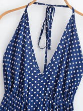 Load image into Gallery viewer, Wild Floral ,Open Back,Strapless Boho Dress