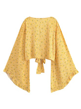 Load image into Gallery viewer, Beach Summer Kimono , Vacation Bohemian ,Bikini Boho Cover-ups