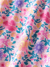 Load image into Gallery viewer, Pink Floral Print, Two Piece Outfits ,Boho Sets