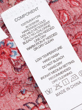 Load image into Gallery viewer, Red Floral , Wide Leg Pants,Loose Vacation Boho Pants