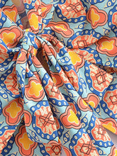 Load image into Gallery viewer, Bohemian Kimono, Boho Bikini Cover-ups,Geometry Floral Print