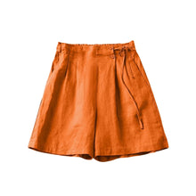 Load image into Gallery viewer, Solid Linen Cotton Shorts,Boho Shorts