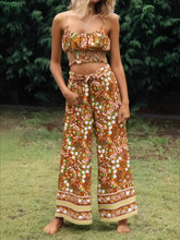Load image into Gallery viewer, Floral Print,Two Piece Outfits , Boho Sets