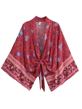 Load image into Gallery viewer, Bohemian Kimono, Boho Bikini Cover-ups