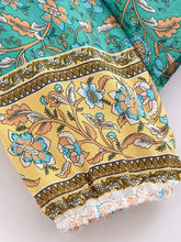 Load image into Gallery viewer, Boho Blouse Shirt,Bohemian Blusas,Floral Print