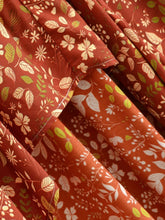 Load image into Gallery viewer, Floral High Low Maxi Skirt Ruffle A-Line Skirt Ethnic Print Skirt