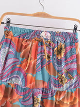 Load image into Gallery viewer, Star and Moon Print ,Bohemian Short ,Boho Shorts