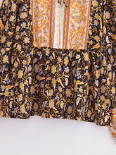 Load image into Gallery viewer, Boho Blouse Shirt,Bohemian Blusas,Floral Print