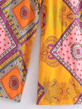 Load image into Gallery viewer, Multi Floral Print ,Bohemian Pants ,Boho Pant