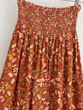Load image into Gallery viewer, Floral High Low Maxi Skirt Ruffle A-Line Skirt Ethnic Print Skirt