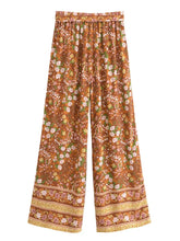 Load image into Gallery viewer, Floral Print,Two Piece Outfits , Boho Sets