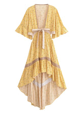 Load image into Gallery viewer, Sexy Beach Dress, High-Low Boho Maxi Dress