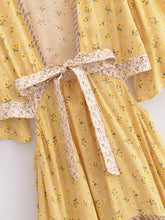 Load image into Gallery viewer, Sexy Beach Dress, High-Low Boho Maxi Dress