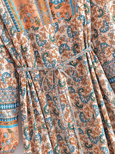 Load image into Gallery viewer, Lace-up Tassel,Bohemian Maxi Dresses, Boho Dress