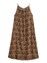 Load image into Gallery viewer, Floral Print, Backless Sexy Maxi Dress,Boho Dress with Pockets