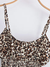 Load image into Gallery viewer, Leopard Print ,Two Piece Outfits ,Boho Sets