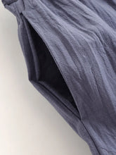 Load image into Gallery viewer, Sun Moon Embroidery Linen Cotton Bloomers Baggy Pants Yoga Trousers