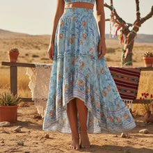 Load image into Gallery viewer, Beach Bohemian Skirts,Maxi A-Line Boho Skirt