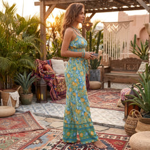 Load image into Gallery viewer, Floral Print Two Piece Suits 2 Pieces Boho Sets