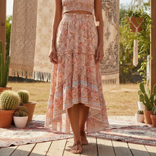 Load image into Gallery viewer, Beach Bohemian Skirts,Maxi A-Line Boho Skirt