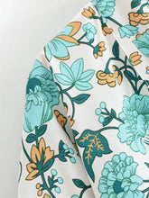 Load image into Gallery viewer, Vintage Floral Print ,Beach Summer Kimono , Boho Cover-ups