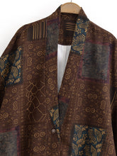 Load image into Gallery viewer, Linen Cotton ,Flowers Outwear Bohemian Jackets,Street Outerwear