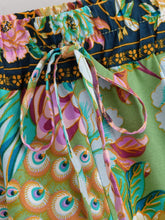 Load image into Gallery viewer, Peacock Floral ,Bohemian Short with Pockets ,Boho Shorts