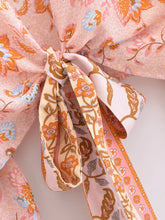 Load image into Gallery viewer, Wild Floral Print ,Short Kimono ,Bikini Cover-ups