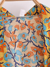Load image into Gallery viewer, Floral Print Kimono,Bohemian Short Robe,Boho Cover-ups