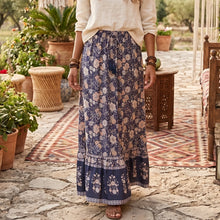 Load image into Gallery viewer, Floral Printed, Bohemian Skirt ,Boho Maxi Skirts