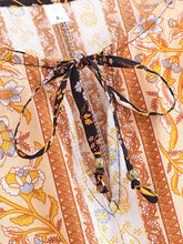 Load image into Gallery viewer, Boho Blouse Shirt,Bohemian Blusas,Floral Print