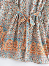 Load image into Gallery viewer, Bohemian Kimino ,Short Robe , Boho Bikini Cover-ups