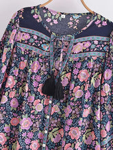 Load image into Gallery viewer, Floral Print ,bohemian Blouse ,Boho Shirts