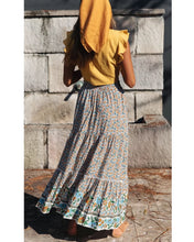 Load image into Gallery viewer, Floral Print , Bohemian Skirt ,Boho Maxi Skirts