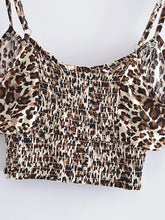 Load image into Gallery viewer, Leopard Print ,Two Piece Outfits ,Boho Sets