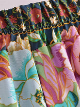 Load image into Gallery viewer, Peacock Floral Print ,Bohemian Pant , Rayon Boho Pants