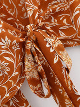 Load image into Gallery viewer, Wild Floral ,Short Kimono ,Bikini Boho Cover-ups