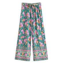 Load image into Gallery viewer, Bohemian Wide Leg Pants ,Loose Boho Pants