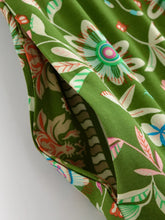 Load image into Gallery viewer, Wild Floral Print ,Bohemian Skirt with Pockets,Ruffles Boho Skirt
