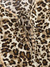 Load image into Gallery viewer, Leopard Print ,Bohemian Maxi Dress,Boho Dress