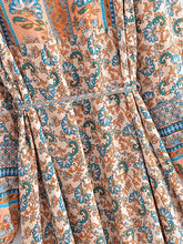 Load image into Gallery viewer, Lace-up Tassel,Bohemian Maxi Dresses, Boho Dress