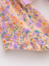 Load image into Gallery viewer, Wild Floral Print ,Short Kimono ,Bikini Cover-ups