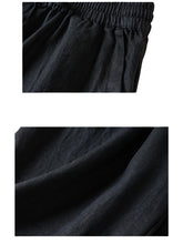 Load image into Gallery viewer, Solid Linen Cotton ,Bohemian Pants