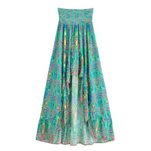 Load image into Gallery viewer, High Low , Bohemian Skirt ,rregular Maxi Boho Skirt