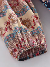 Load image into Gallery viewer, Multi Floral Print , Beach Bohemian , Boho Dress