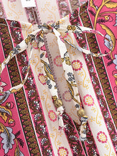 Load image into Gallery viewer, Boho Blouse Shirt,Bohemian Blusas,Floral Print