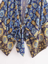 Load image into Gallery viewer, Boho Short Robe ,Bikini Cover Up