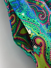 Load image into Gallery viewer, Green Floral Print ,Baggy Pants , Yoga Bloomers